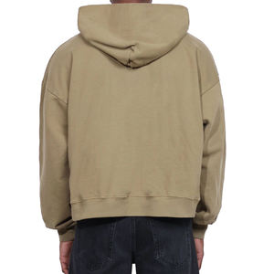 High Quality 400 Gsm Heavy Weight Hoodie with Zipper Men Cropped <b>Zip</b> <b>up</b> <b>Hoodies</b> Pullover Street Style <b>Zip</b> Hoodie - Product Image 5