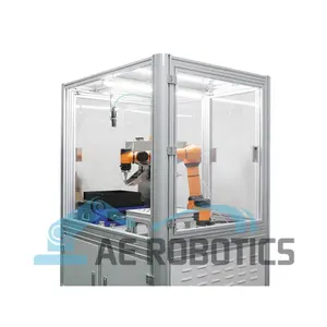 CF610-1350 besleme itici robot ve masaüstü tipi besleme robotik vidalama makinesi otomasyonu