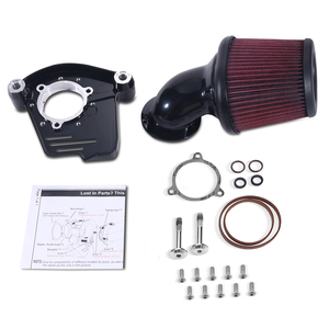 Filtre d'admission d'air extrême Heavy Breather pour Harley Touring Softail Street <span class=keywords><strong>Electra</strong></span> Road King Glide M8 2018-2023 - Product Image 1