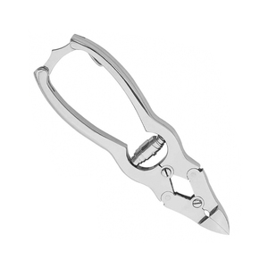 Coupe-ongles en acier allemand robuste 4.8 "Lames tranchantes Action à ressort Coupe-ongles pour orteils incarnés avec verrouillage arrière - Product Image 4