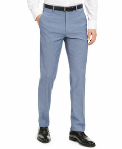 Pantalon en toile pour homme, coupe droite, formel et décontracté, écologique, respirant, de haute qualité, avec fermeture éclair, idéal pour le bureau en hiver - Product Image 1