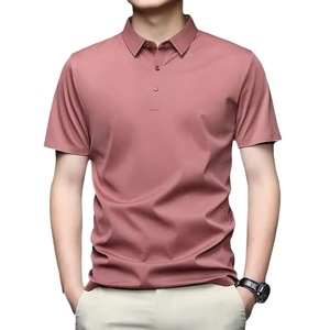 Polo d'entreprise personnalisé avec logo, manches courtes, été – Design personnalisé pour occasions de golf, tissu fabriqué par BS 2026 - Product Image 1