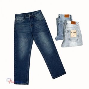 Pantalons Harem Formels pour Hommes de Qualité Supérieure, Décontractés, Taille Moyenne, Spandex/Coton, Poids Moyen, Différentes Tailles, Denim Coloré, Lavage Moyen, ODM - Product Image 3