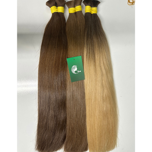 Cuticules cheveux alignés de qualité supérieure en vrac vietnamien cheveux naturels blonds 613 vierge cuticule alignée extension de cheveux humains - Product Image 4