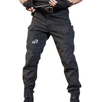 Ensemble uniforme tactique sur mesure haute qualité, coupe-vent, softshell, veste zippée intégrale, plusieurs poches utilitaires, pour agents de sécurité - Vente chaude