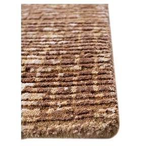 Uvenuti Abstract Pattern Beige & <b>Brown</b> Hand Knotted <b>Wool</b> & Bamboo Silk Rug for Home LRB-1670 - Product Image 4