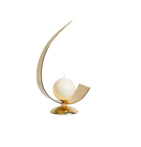 Candelabro Triple de Metal de Diseño Moderno con Acabado Elegante, Perfecto para Oficinas, Hoteles, Restaurantes y Decoración de Eventos - Product Image 4