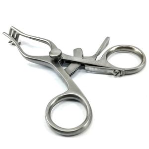 Écarteur Weitlaner 11.5 cm 2x3 dents émoussées Instruments de chirurgie plastique allemands en acier inoxydable - Product Image 4