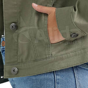 ฤดูใบไม้ร่วงฤดูหนาวผู้หญิงกางเกงยีนส์แจ็คเก็ตคุณภาพดีที่สุดผู้หญิงกางเกงยีนส์แจ็คเก็ตแห้งเร็วผู้หญิงกางเกงยีนส์แจ็คเก็ต - Product Image 5