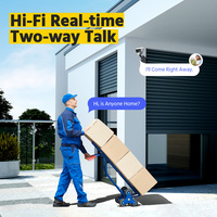 Caméra IP CCTV panoramique ANNKE FCD800 4K 8MP à 180 degrés, surveillance intelligente, avertissement sonore, audio bidirectionnel, caméra bullet