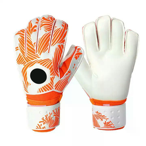 Vente en gros de gants de gardien de but de football professionnel en cuir respirant avec une forte adhérence et une protection des doigts pour les gardiens de but - Product Image 5