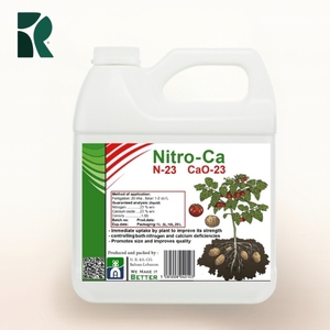 Fertilizante Líquido Compuesto Nitro-Ca 23-23 de 20 Litros, Doble Acción para Pulverización Foliar Controlada y Riego para Frutales - Product Image 1