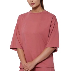 T-shirt d'été ample et respirant 100 % coton pour femme avec étiquette et logo personnalisés, haute qualité, faible MOQ, vente en gros 2026 - Product Image 3