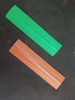 Profil d'extrusion plat en PVC rigide personnalisé en usine pour la décoration intérieure, le bordage de panneaux de meubles, la bordure de plafond