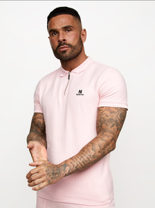 เสื้อโปโลแขนสั้นลายทางลำลองสำหรับผู้ชายเสื้อ100% ผ้าฝ้ายถักฤดูร้อน - Product Image 3