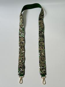 Handmade Multicoloured Beaded Purse Strap For Shoulder Bags And Crossbody Purses Featuring Modern Artistic Design - Product Image 3