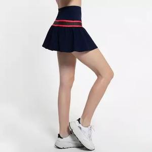 Falda de tenis de cintura alta para mujer, ropa deportiva de alta calidad, transpirable, con bolsillos, estilo único - Product Image 1
