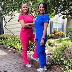 2025 nouvelle arrivée infirmière gommage survêtement ensembles gommages médicaux gommages uniforme infirmière hôpital pour salle d'opération - Product Image 1