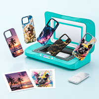 Machine d'impression par transfert thermique pour coques de téléphone personnalisées, étuis pour écouteurs, étuis pour souris, capuchons de touches, accessoires électroniques, imprimante par sublimation