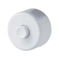 Réservoir de toilette à double chasse d'eau de fabrication italienne, traditionnel, mural, écologique, en ABS blanc, homologué CE, pour hôtels, marque privée