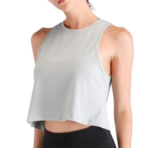 Camisetas Cortas de Mujer de Diseño Clásico, Lisas y Teñidas, a Precio Razonable, Según las Demandas del Cliente, Camisetas sin Mangas Cortas, Chalecos para Damas - Product Image 1