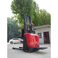 Chariot élévateur électrique à palettes pour allées étroites, capacité de levage de 2 mètres, hauteur maximale de 2 m, roues en polyuréthane, faible bruit, exportateur - Ventes Flash