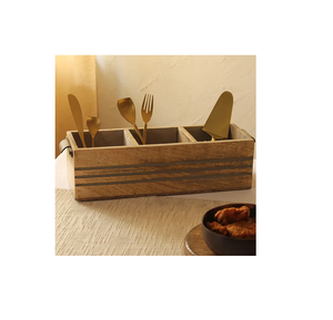 MENAJE DE COCINA MADERA SPORK CUBERTERÍA DE BAMBÚ CUCHARA DE COCO CUCHARA OSCURA A PRECIO BARATO JUEGO DE CUCHARAS DE ÉBANO REUTILIZABLES - Product Image 1