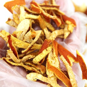 Rebanadas de cáscara de naranja seca sin azúcar precio más barato comestible delicioso cáscaras de corte de mandarina seca - Product Image 2