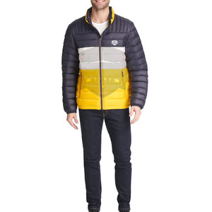 Chaquetas Acolchadas de Invierno para Hombre, Más Vendidas, Cuello Alto, Logotipo Frontal, Ecológicas, Transpirables, Uso Casual, Mangas Largas, Servicio OEM - Product Image 4