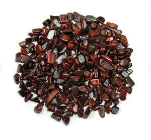 Vente en gros de puces d'oeil de tigre rouge en cristal naturel diverses puces de cristal pierres de guérison gravier en cristal pierres dégringolées - Product Image 4