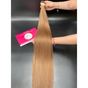 Cheveux de donneur vierge de haute qualité sans trame cheveux raides naturels #5 couleur 20 pouces cheveux humains vietnamiens Sdd en vrac - Product Image 1