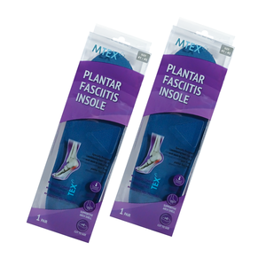 Semelles de chaussures pour fasciite plantaire pour hommes femmes talon soulagement de la douleur orthèse absorbant les chocs soutien de la voûte plantaire confort des pieds marque malaisie - Product Image 1