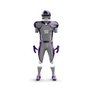 Uniformes de fútbol americano juvenil al por mayor, nuevo diseño personalizado, camiseta de práctica, conjuntos de manga corta, la mejor calidad - Product Image 2