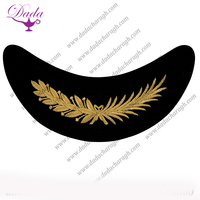 Visera Bordada a Mano con Hilo Metálico Personalizada - Diseño Liso Ceremonial Ecológico Unisex para Exteriores, Esquí, Cuatro Estaciones, Uso Diario