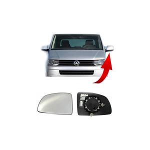 Miroir de voiture asphérique chauffant gauche VW T6 2010-2015, verre 7E1857521J-WISCO - Product Image 2