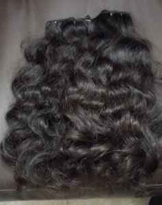 Cabello humano indio con textura NATURAL, cabello NATURAL - Product Image 1