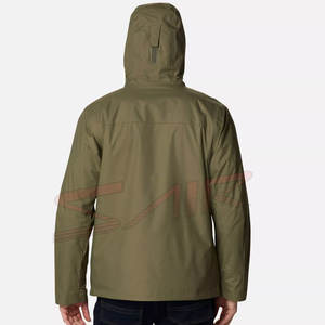 เสื้อแจ็กเก็ตกันฝนสำหรับผู้ชายสไตล์ไฮสตรีทเสื้อผ้าลำลองมีฉลากส่วนตัวส่งตรงจากโรงงาน - Product Image 2