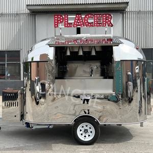 Remolque de Comida Multifuncional de Acero Inoxidable de Alta Calidad, el Más Vendido, para Camiones de Comida, Camionetas y Puestos de Venta Ambulante de Aperitivos y Comida Rápida - Product Image 4