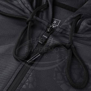 Sweat à capuche de sport pour homme, performance de base, hiver, uni, respirant, en polaire, anti-humidité, écologique, élégant, athlétique, à capuche - Product Image 4