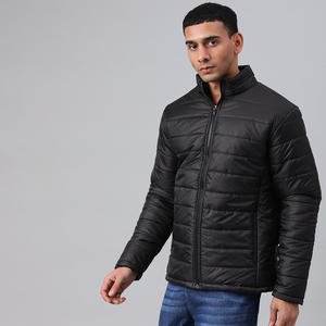 Nardon Apparel Vente en gros de haute qualité Veste d'hiver longue à col montant et logo sur le devant pour hommes avec logo personnalisé - Product Image 3