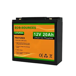 Экологически достойная домашняя Солнечная энергия 12 В 30 А · ч Lifepo4 упаковочная полимерная литиевая батарея для гольф-кары - Product Image 6