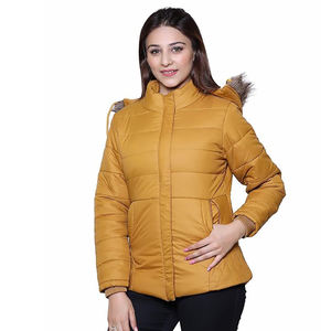 Chaquetas acolchadas con capucha ajustadas para mujer, chaquetas acolchadas transpirables de nuevo diseño, muchos colores y tamaños disponibles, chaquetas acolchadas Hot Demad - Product Image 3