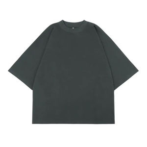 Streetwear T-shirts de haute qualité Impression personnalisée O Neck T-shirts pour hommes vierges T-shirts de luxe oversize pour hommes O Neck T-shirts - Product Image 2
