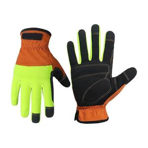 Guantes de seguridad de cuero suave de alto rendimiento para electricistas Guantes de trabajo personalizados de piel de vaca de grano completo con agarre superior - Product Image 1
