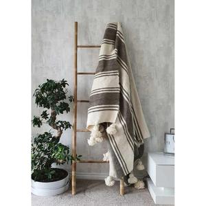 Manta Marroquí Hecha a Mano, Auténtica, Artesanal, Diseño Tribal, Suave, Tejida, Decoración para el Hogar, Regalo - Product Image 1