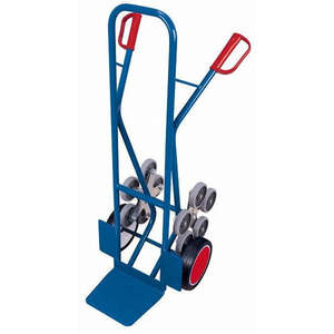 Chariot monte-escalier avec 2 roues étoilées (5 bras) - 610x675mm - Variofit - Usage industriel et domestique - Personnalisable OEM - Product Image 1