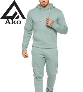 Conjunto de Sudadera con Capucha y Pantalones Deportivos Personalizados, Máxima Comodidad, Estilo Elegante, Perfecto para Ropa Casual de Ako - Product Image 1
