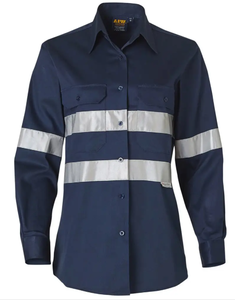 Wholesale durable high quality <b>men</b> breathable safety <b>shirts</b> hi vis long sleeve reflective security <b>work</b> <b>shirt</b> with pockets - Product Image 1