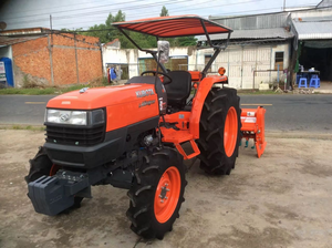 Tracteur à roues compact 4x4 Kubota à grande capacité avec chargeur frontal et rétrocaveuse, pompe 4x4, meilleur prix, tracteurs d'occasion - Product Image 3