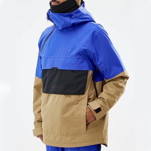 Chaqueta de esquí con diseños personalizados para hombre, chaqueta impermeable con aislamiento, a prueba de viento, trajes de esquí para Snowboard, chaqueta con capucha - Product Image 1
